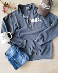 Pepper Mama Quarter Zip Sweatshirt