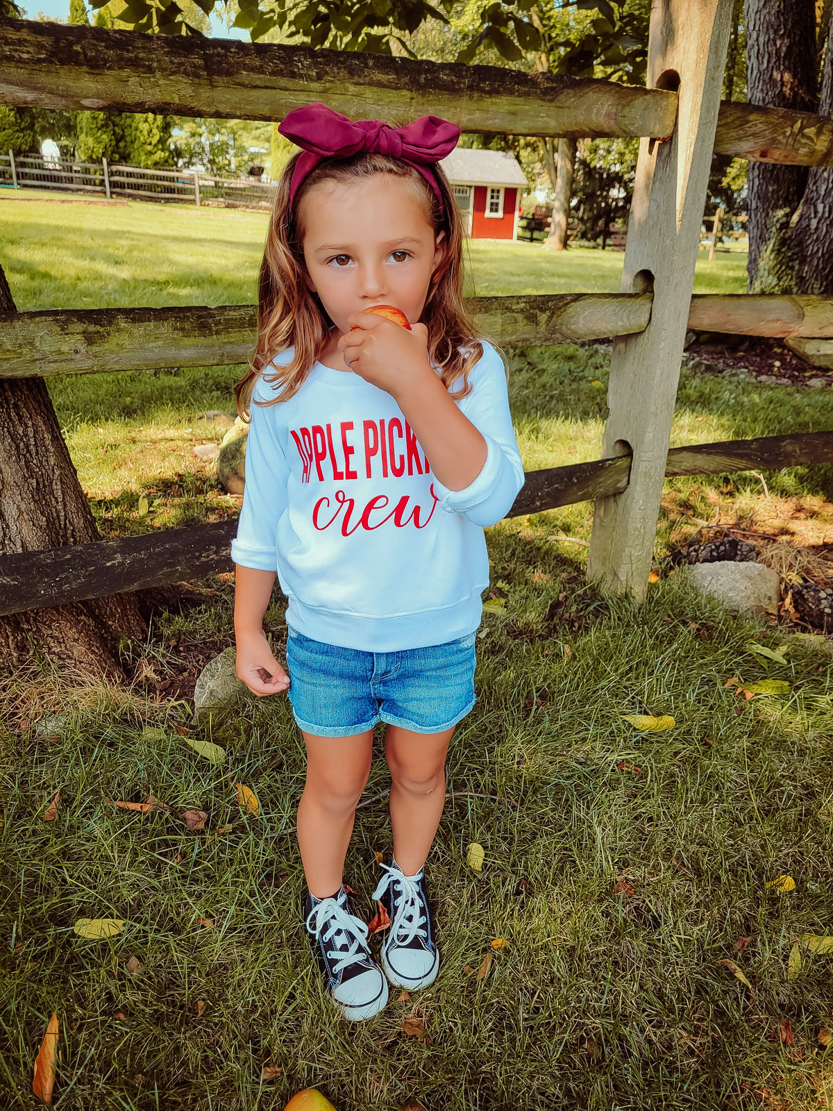 Apple Picking Crew Sweatshirt