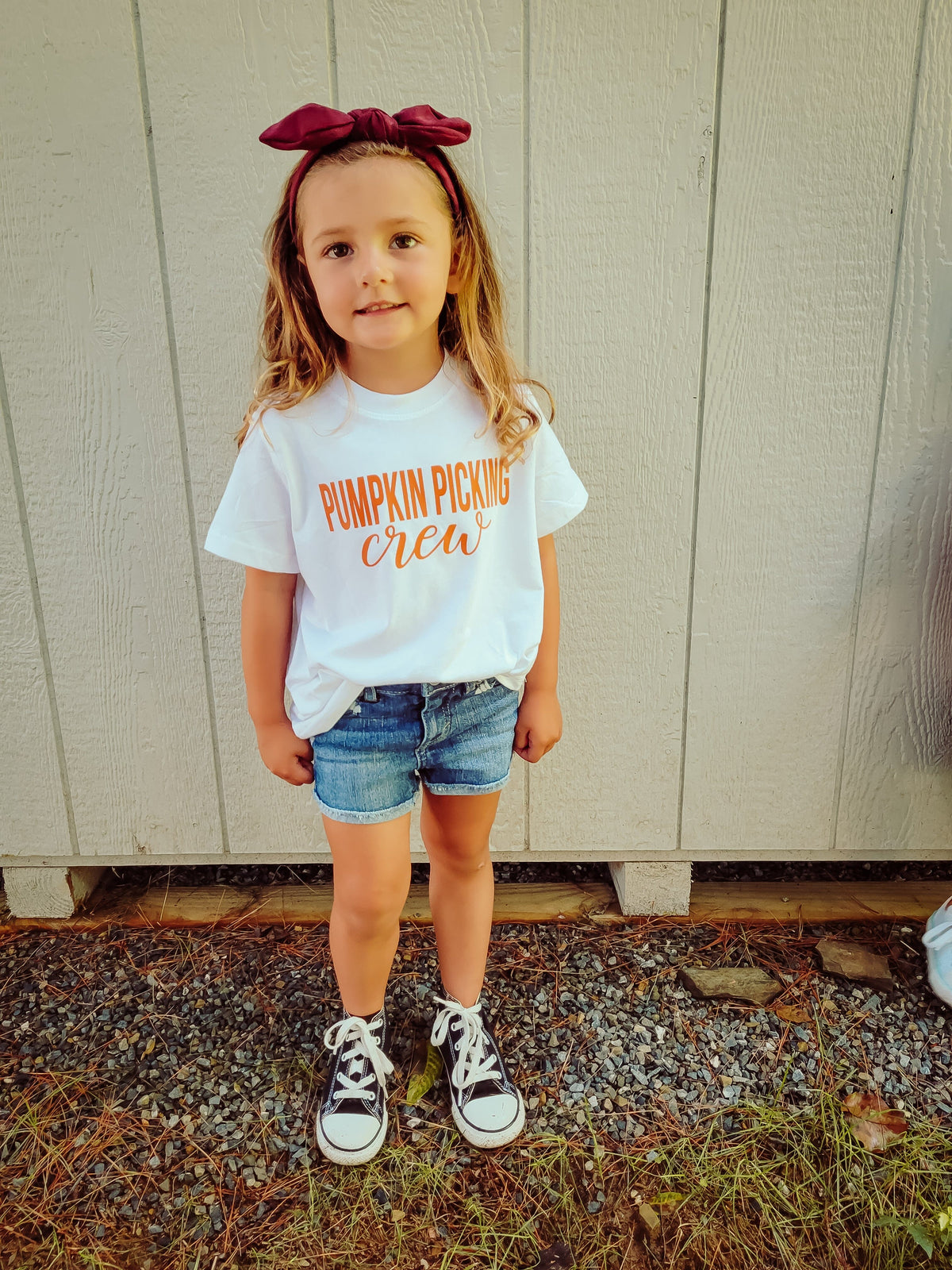 Pumpkin Picking Crew Tee