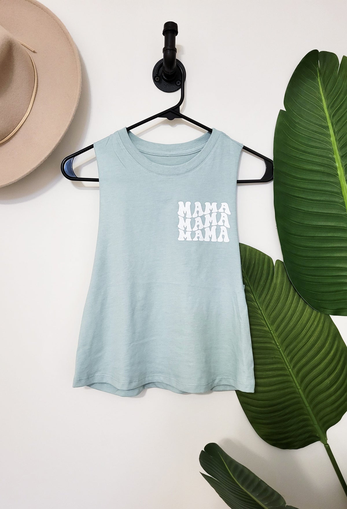 Mama Repeat Sight Crop Tank