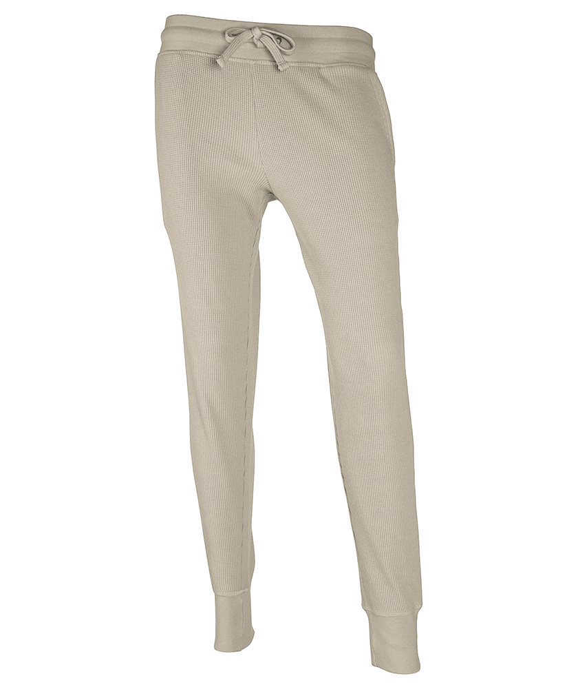 Oatmeal Waffle Knit Joggers