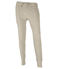 Oatmeal Waffle Knit Joggers