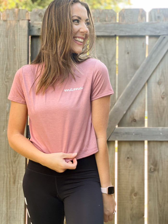 Mama Crop Tee