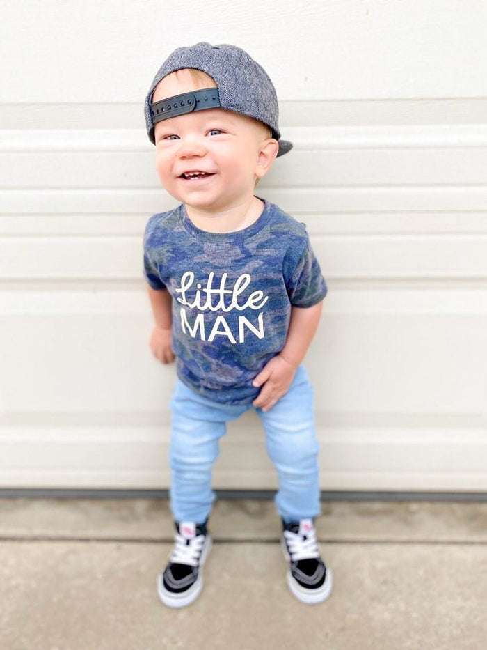 Little Man Camo top
