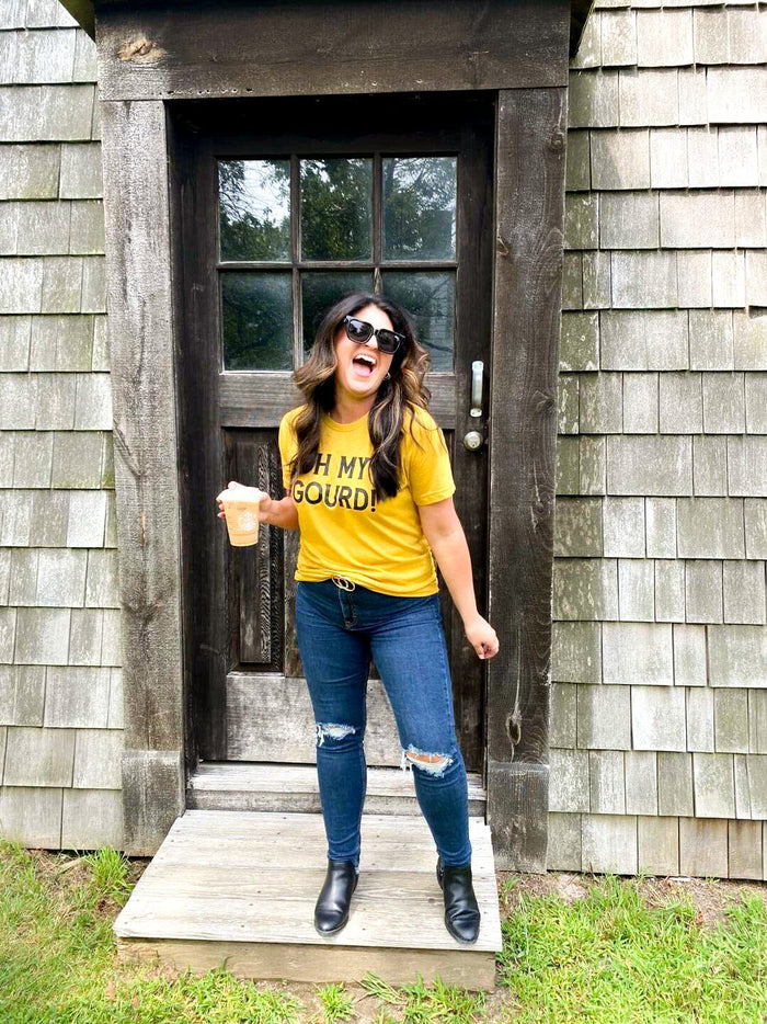 Oh My Gourd Mustard Tee