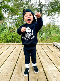 Creepin' It Real Kid Sweatshirt