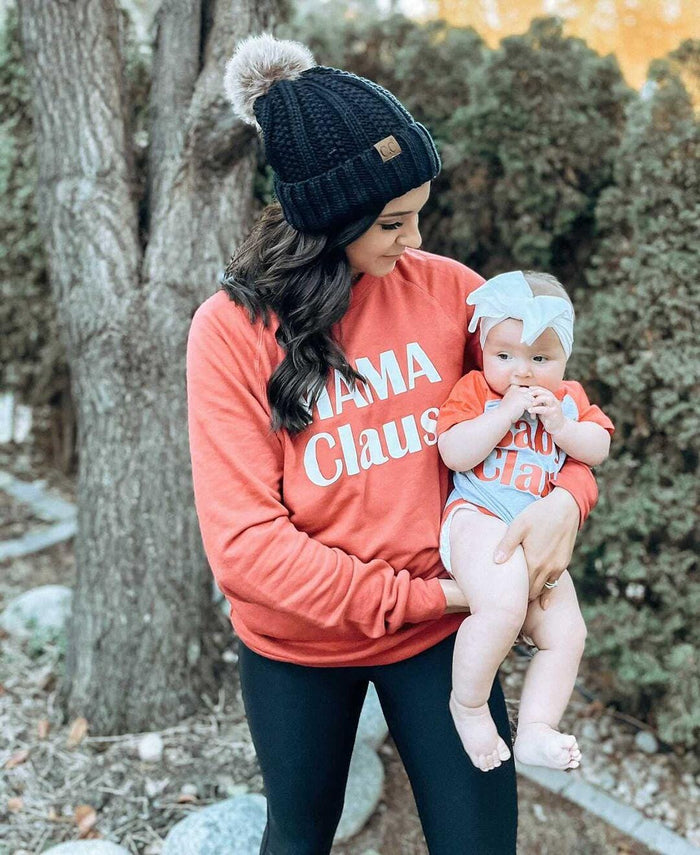 Mama Claus French Terry Pullover