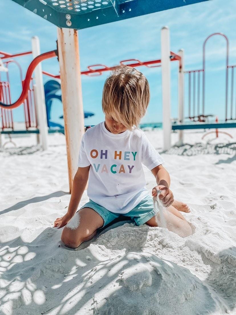 Oh Hey Vacay Kids Tee