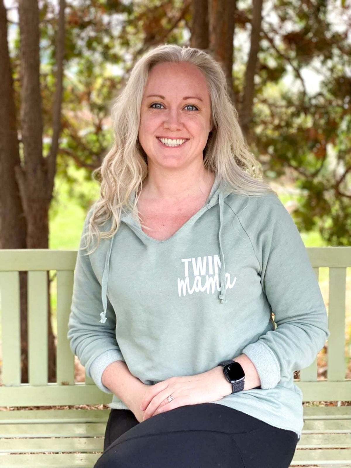 Wave Washed Twin Mama Hoodie