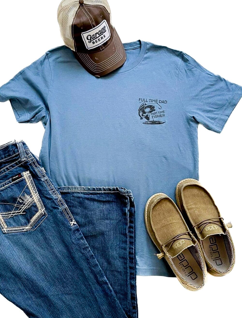 Full time Dad Part time Fisher Shirt