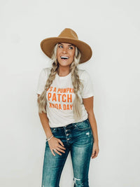 It's a Pumpkin Patch Kinda Day Oatmeal Tee