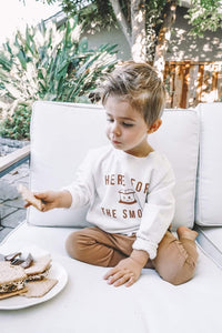 Here for the Smores Toddler Sweater