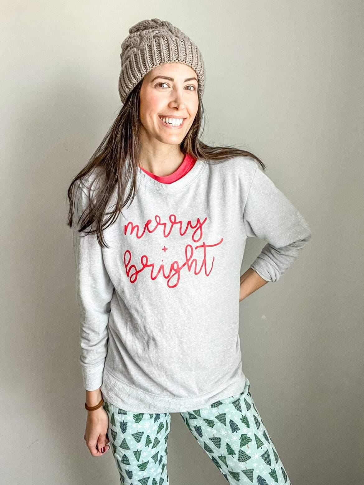 Grey Merry and Bright Crew