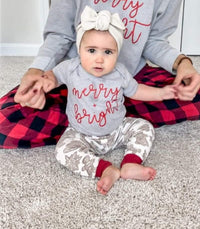 Merry and Bright Child Top
