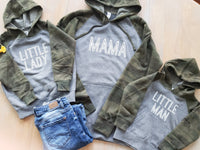 Matching Mama and Kid Hoodies -