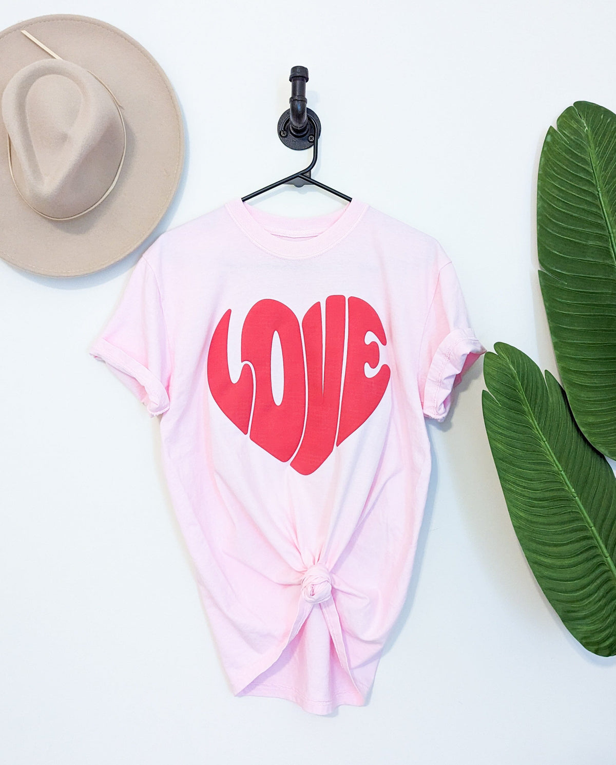 Puff Paint Heart Tee