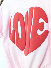 Puff Paint Heart Tee