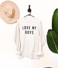 Love My Boys Pullover