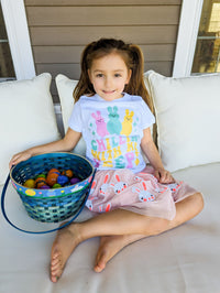 Rainbow Chillin With My Peeps Kids Tee