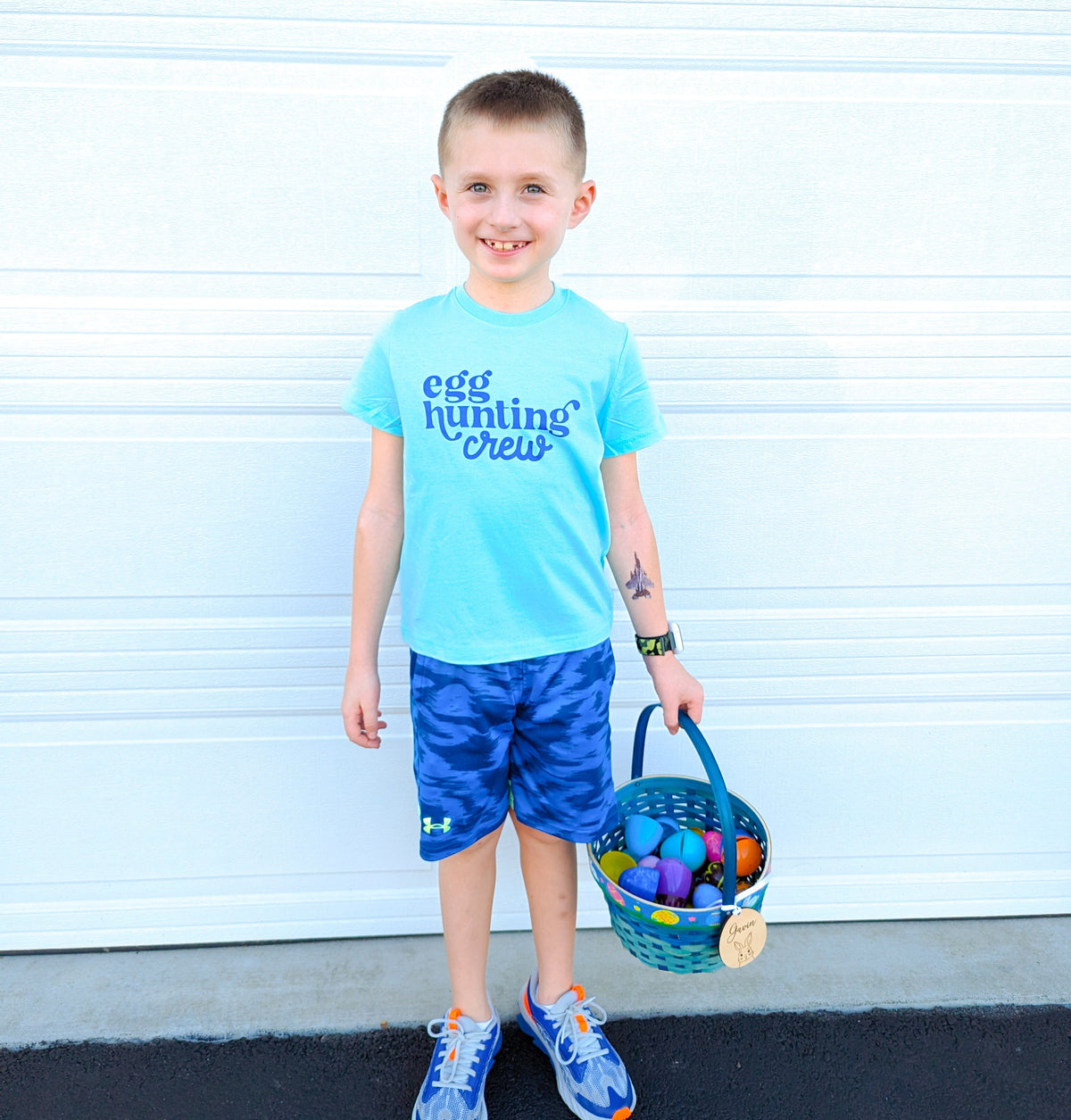 Egg Hunting Crew Top