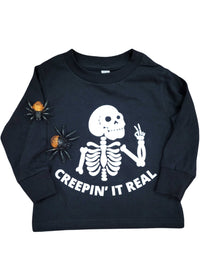 Creepin' it Real Long Sleeve shirt