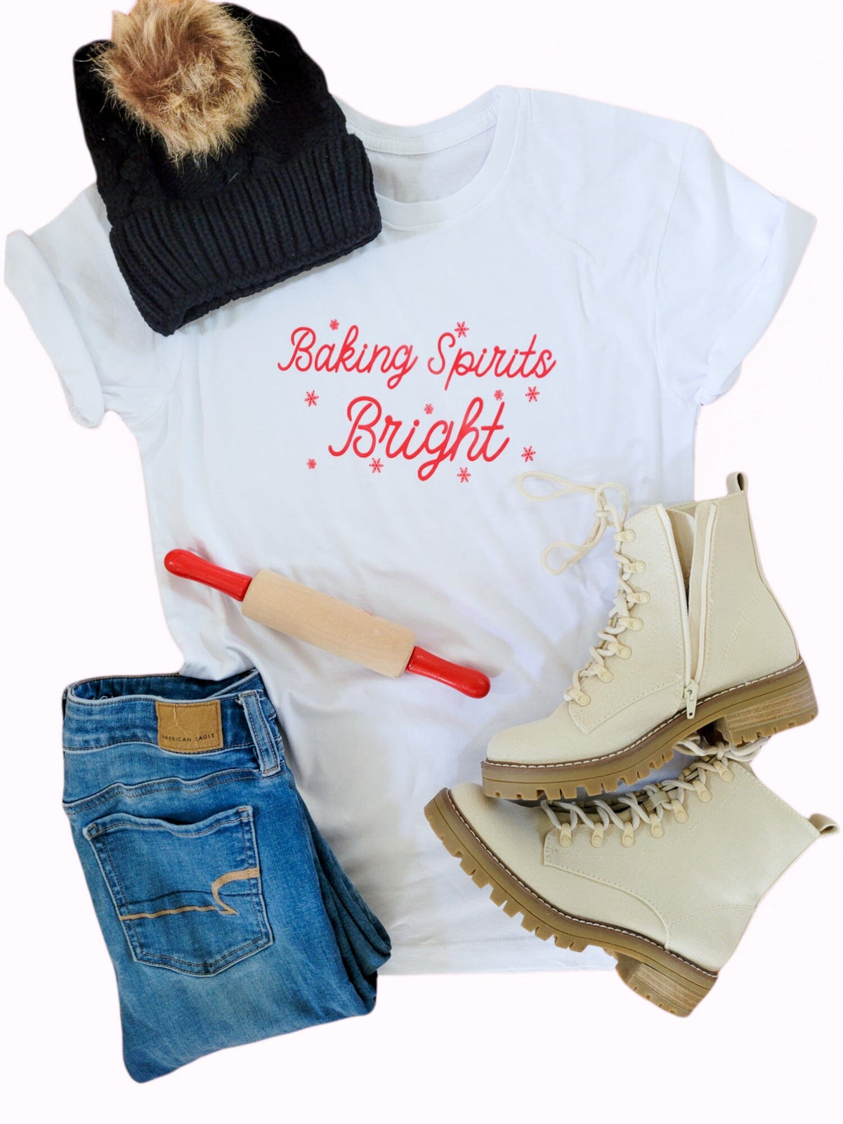 Baking Spirits Bright Adult Shirt