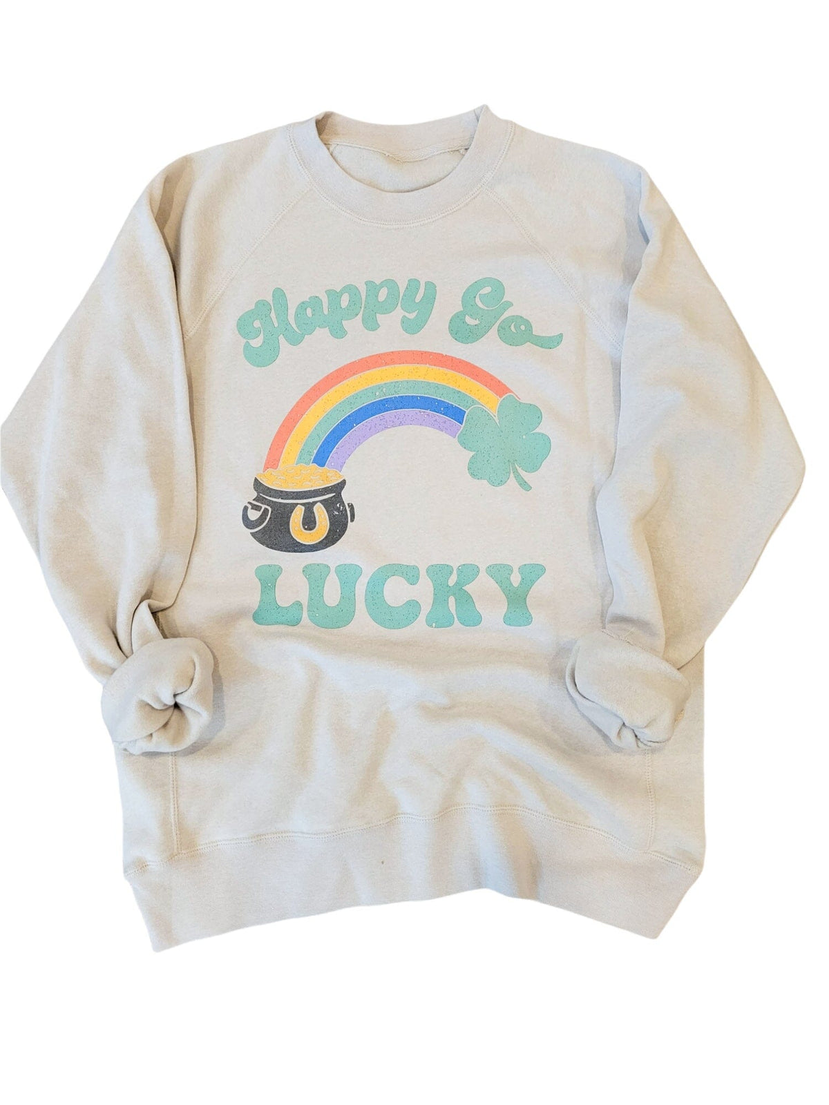 Happy Go Lucky Sand Pullover