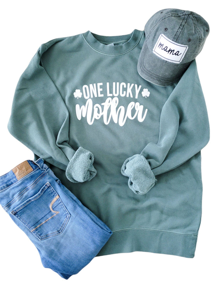 One Lucky Mother Sweatshirt