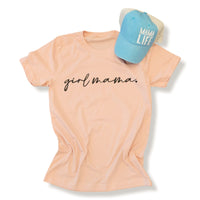 Cursive Girl Mama tee