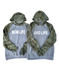Camo Mom or Dad Life Hoodie