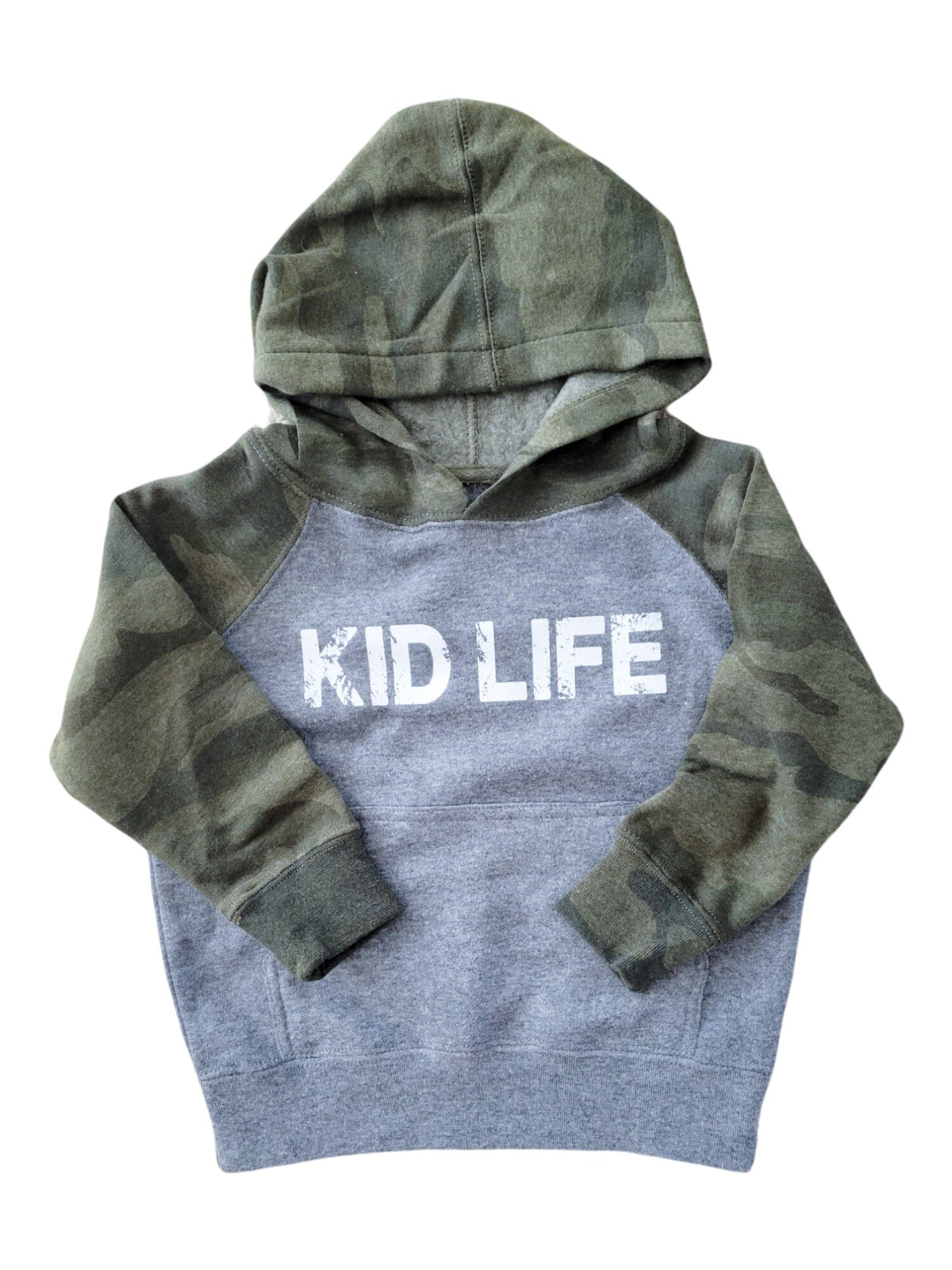 Camo Kid Life Toddler Hoodie