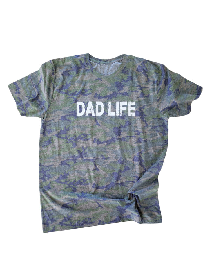 Dad Life Camo Tee