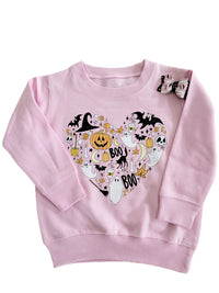 Halloween Heart Sweater