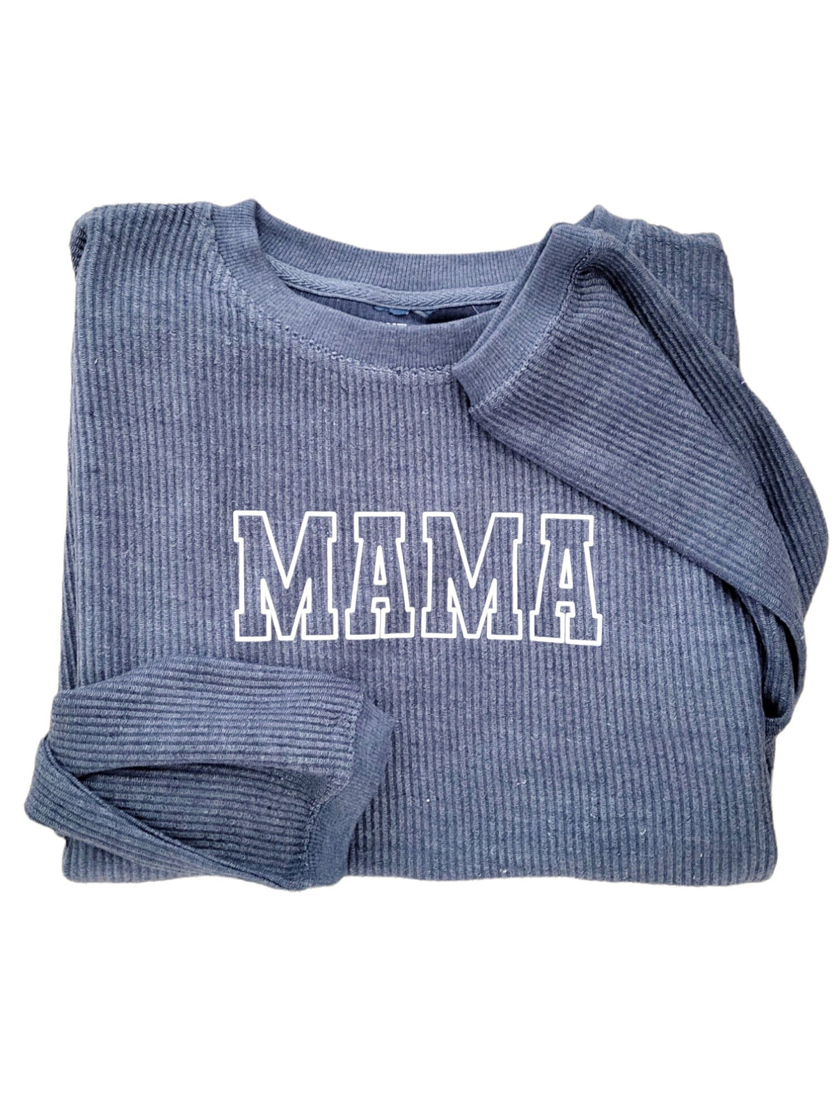 Varsity Mama Corded Crew