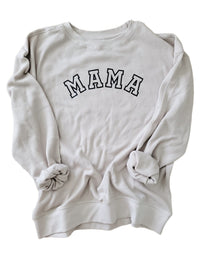 Oatmeal Waffle Knit Sweatshirt