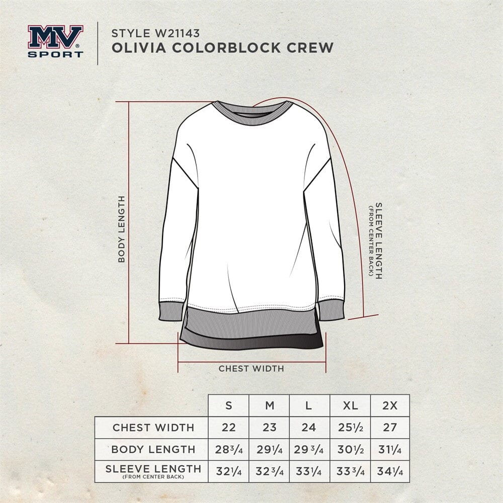 Pink Colorblock Mama Crew