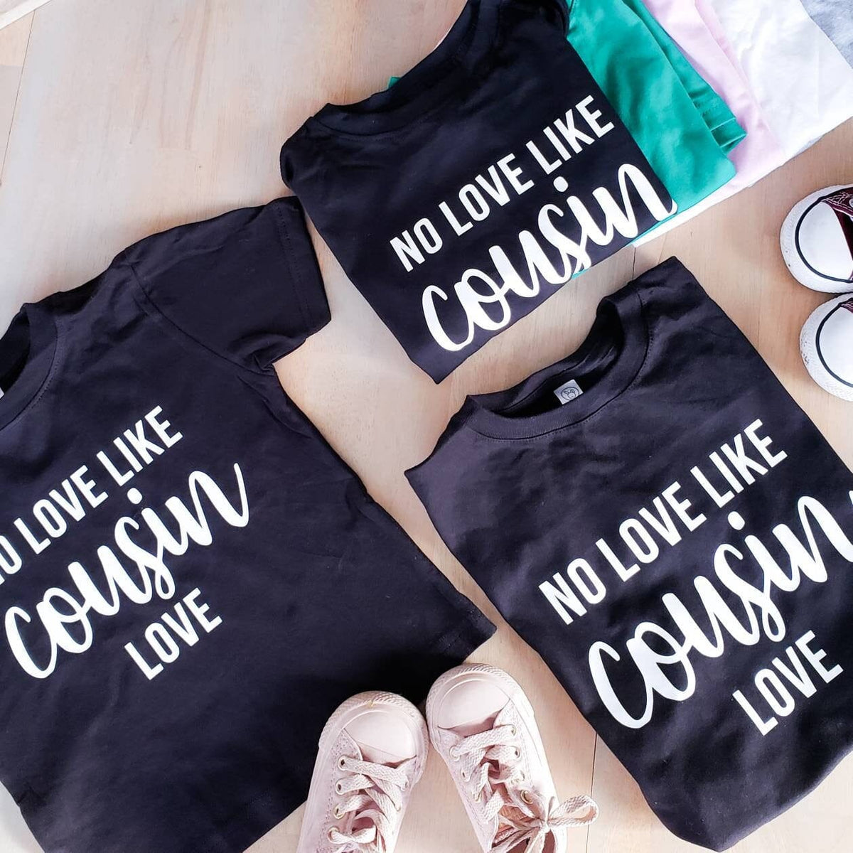 No Love Like Cousin Love tee -