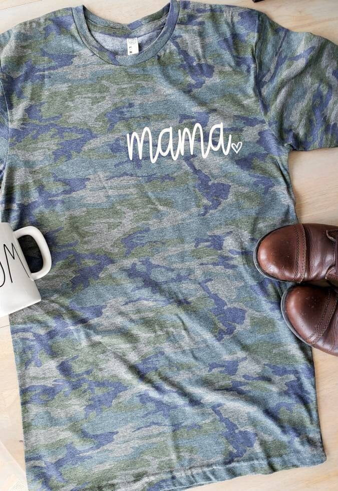 Mama camo tee • Mama camo Unisex Shirt -