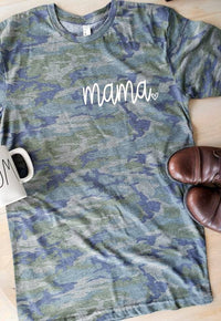 Mama camo tee • Mama camo Unisex Shirt -