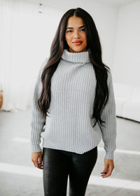 Amherst Funnel Neck Sweater by Lily and Lottie