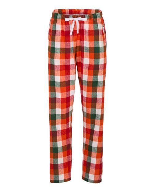 Orange Check Pajama Pants