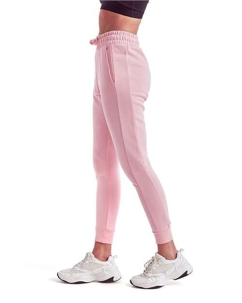 Pink Fitted Joggers