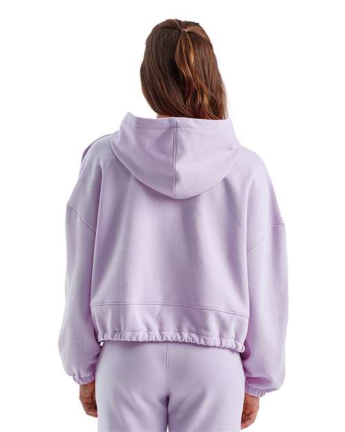 Lilac Drawcord Hoodie