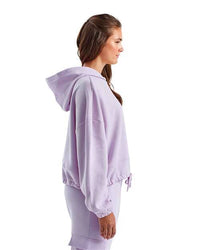 Lilac Drawcord Hoodie