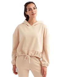 Nude Drawcord Hoodie