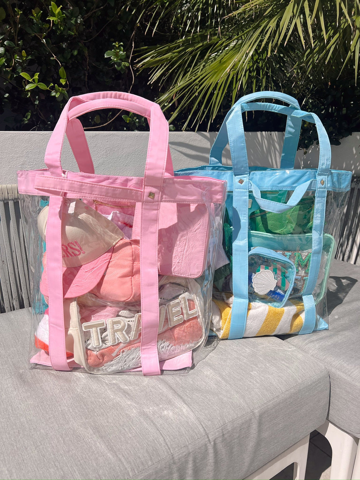 Clear Oversized Tote