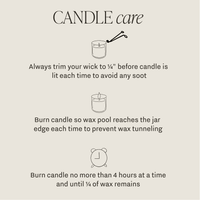 Warm and Cozy Soy Candle - Black Stoneware Jar - 12 oz