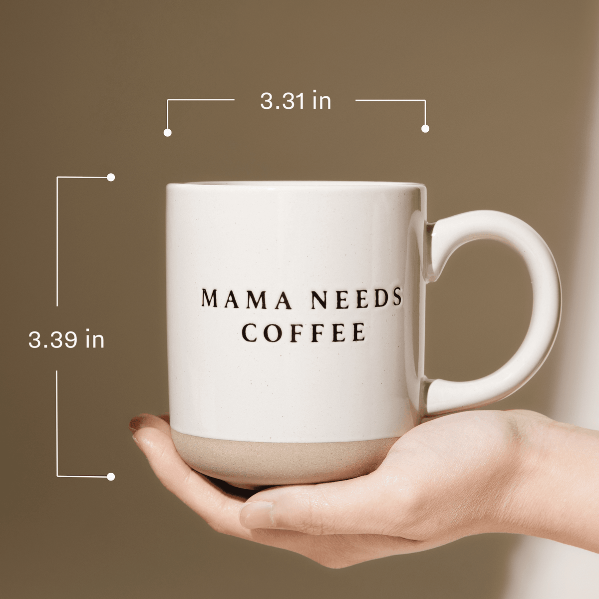 Rise and Shine 14oz. Stoneware Coffee Mug