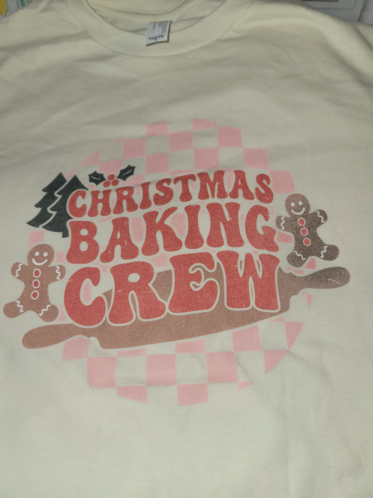 IMPERFECTION Christmas Baking Crew Tees YL