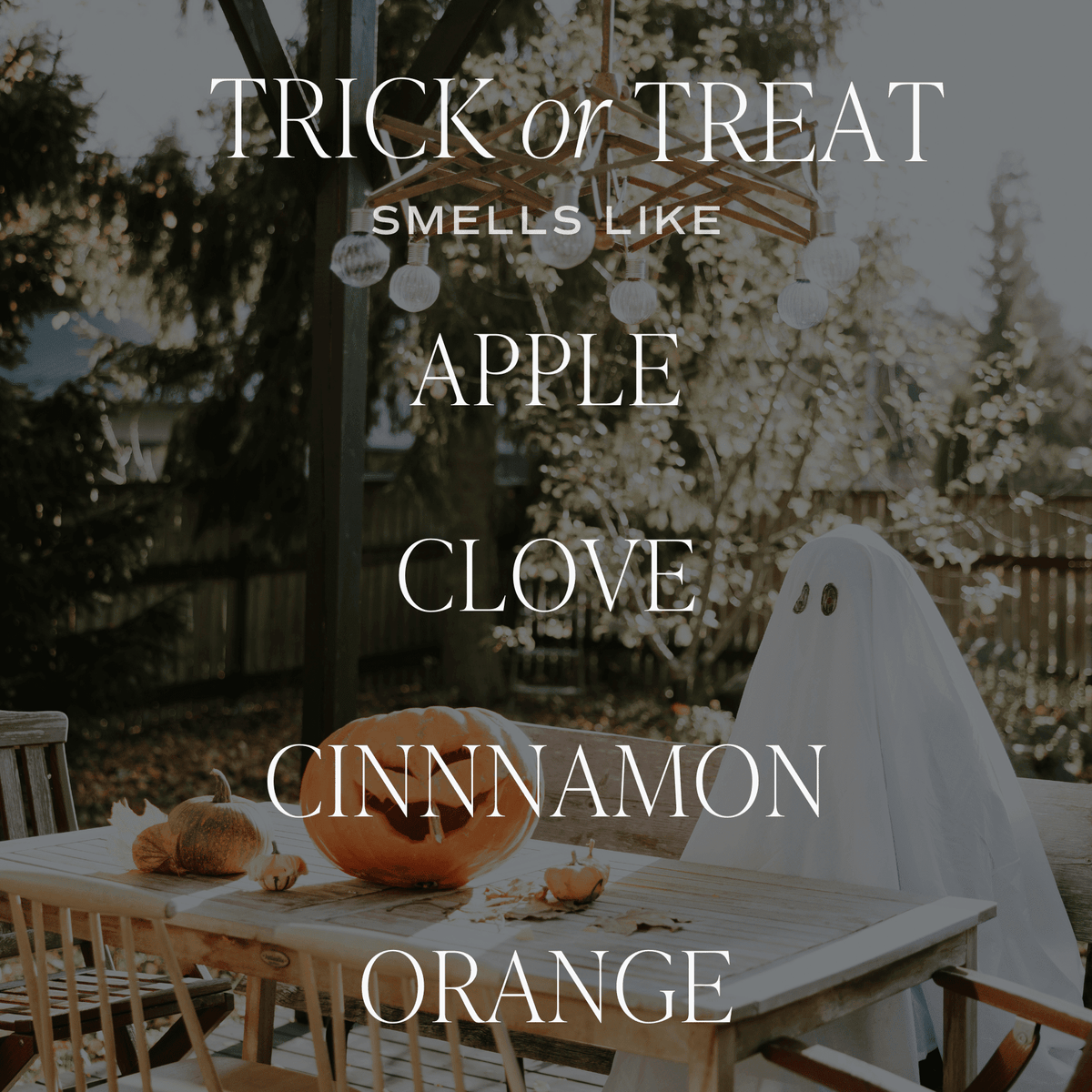 Trick or Treat Soy Candle - Orange Matte Jar - 15 oz